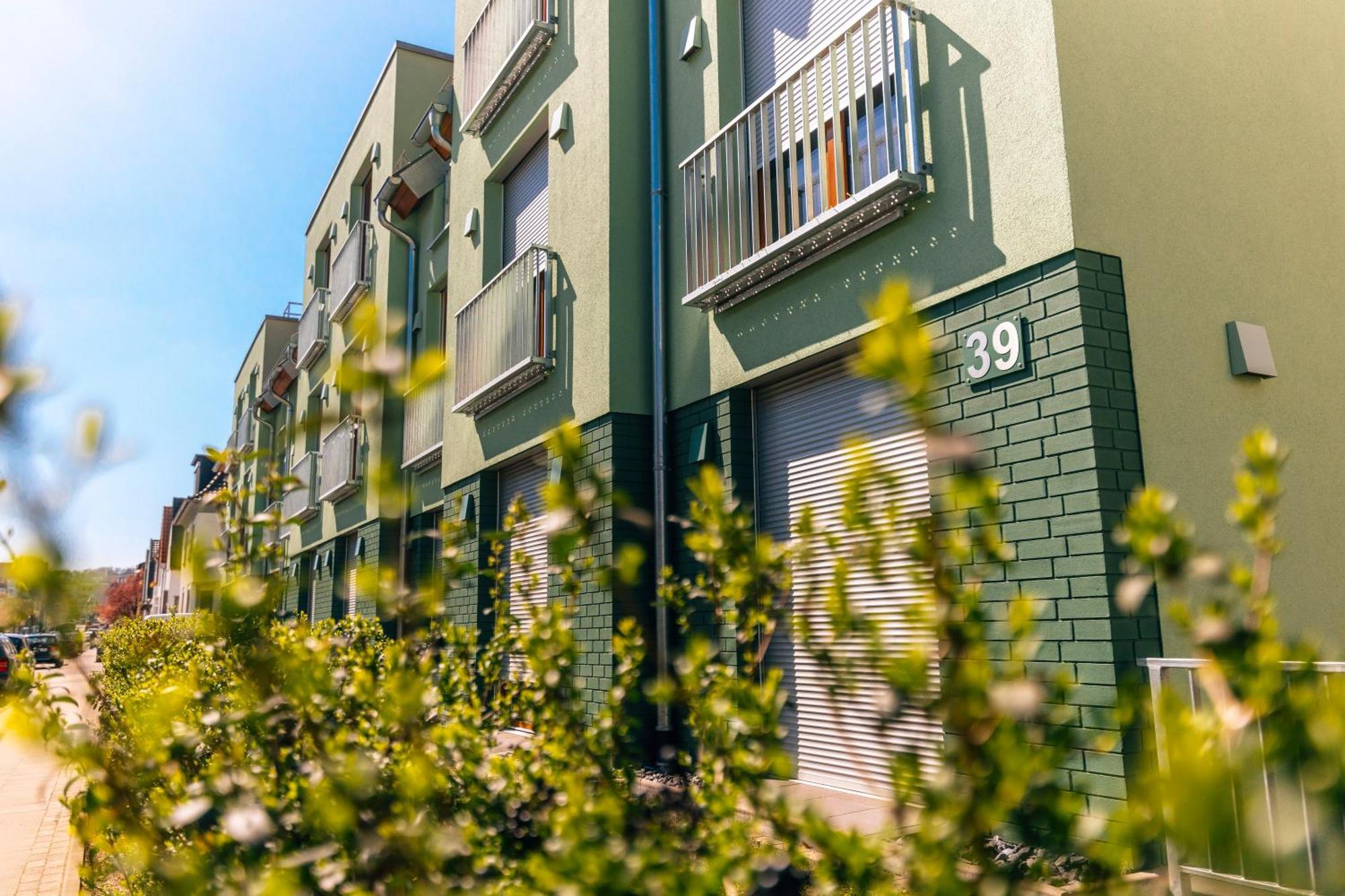 Stadt-Appartement Am Nordpark Bielefeld Kültér fotó
